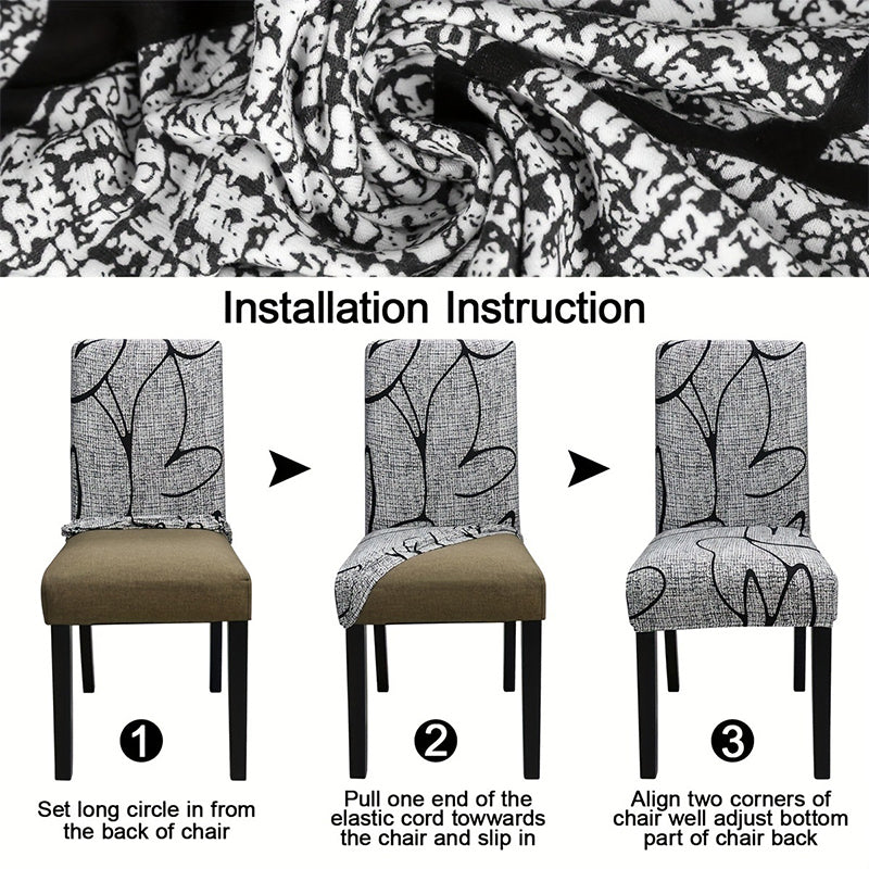 🥳HOT SALE🥳💞50K+ SOLD! Chair Cover – Only £6.99! Stretch fit, soft fabric & quick setup. Refresh dining chairs – grab yours! ✅