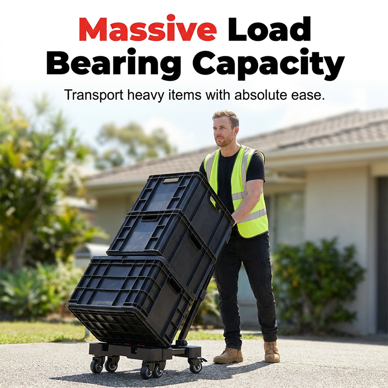 Heavy Duty Foldable Six-Wheel Hand Truck