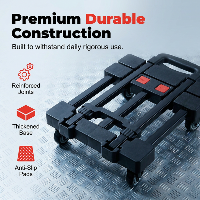 Heavy Duty Foldable Six-Wheel Hand Truck