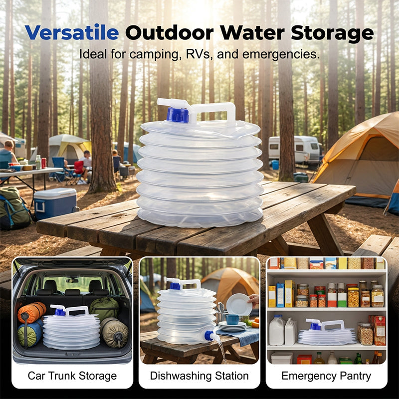 ⏳Time-Limited Special⏰Collapsible Water Container with Spigot