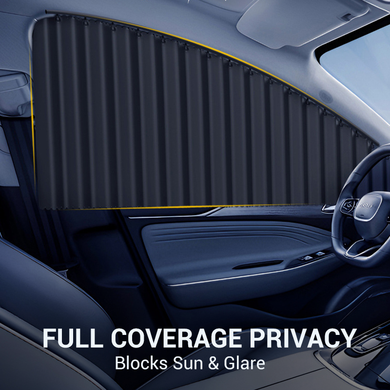 🥳HOT SALE🥳💞27K+ SOLD! Car Window Shade – From £14.99! Sliding track, sun-blocking & privacy. Cooler drives – grab yours! ✅