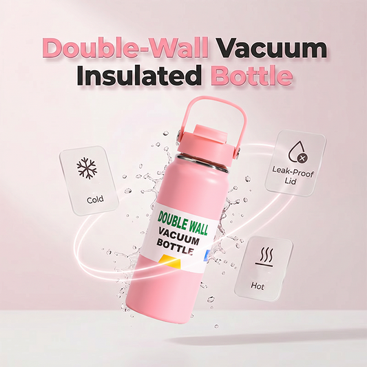💥Limited Time 50% Off! ❄️Portable heat preservation you can hold! 🔥Premium Stainless Steel Insulated Tumbler