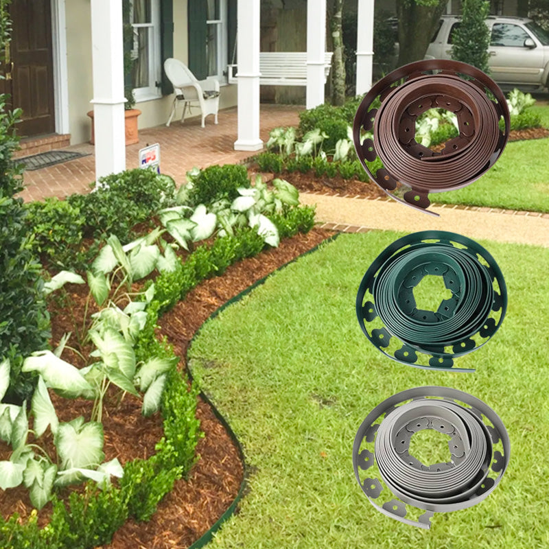 🥳HOT SALE🥳💞50K+ SOLD! Edging Roll – From £6.99! 10m, 30 pegs & no-dig install. Neat garden borders – grab yours! ✅