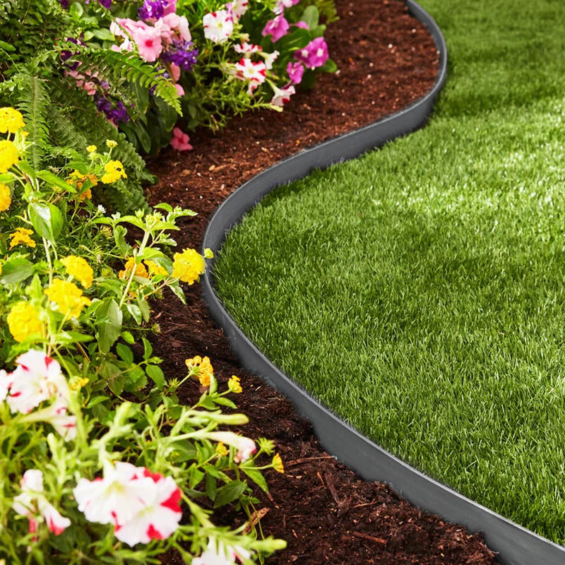 🥳HOT SALE🥳💞50K+ SOLD! Edging Roll – From £6.99! 10m, 30 pegs & no-dig install. Neat garden borders – grab yours! ✅
