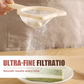 📢📢50% OFF !! 🍳 ULTRA-FINE 120 MESH KITCHEN STRAINER — Ergonomic Handle & Detachable Mesh | Safe Food-Grade Filter ✨