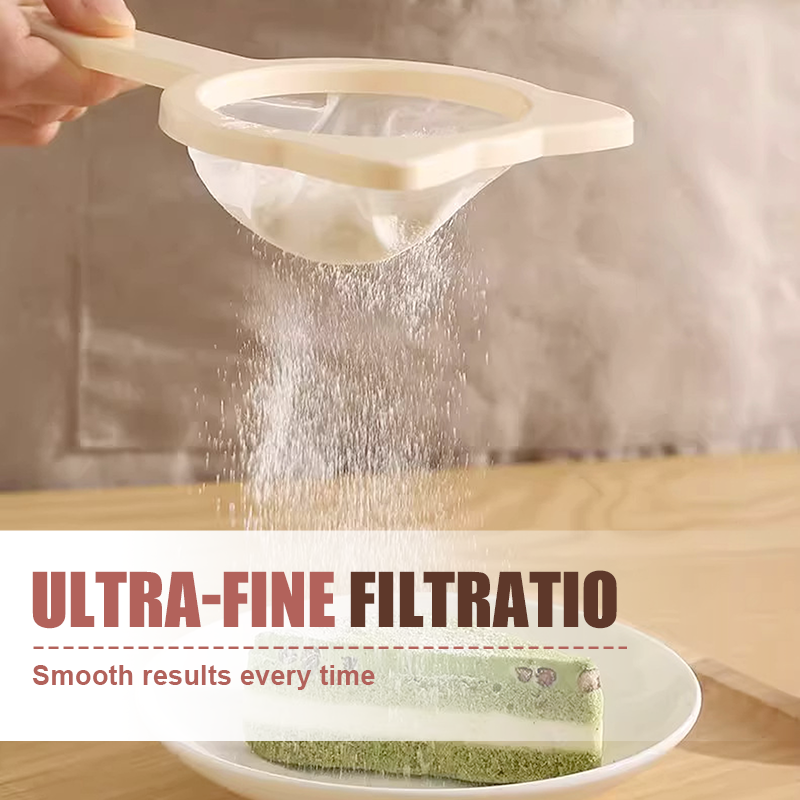 📢📢50% OFF !! 🍳 ULTRA-FINE 120 MESH KITCHEN STRAINER — Ergonomic Handle & Detachable Mesh | Safe Food-Grade Filter ✨