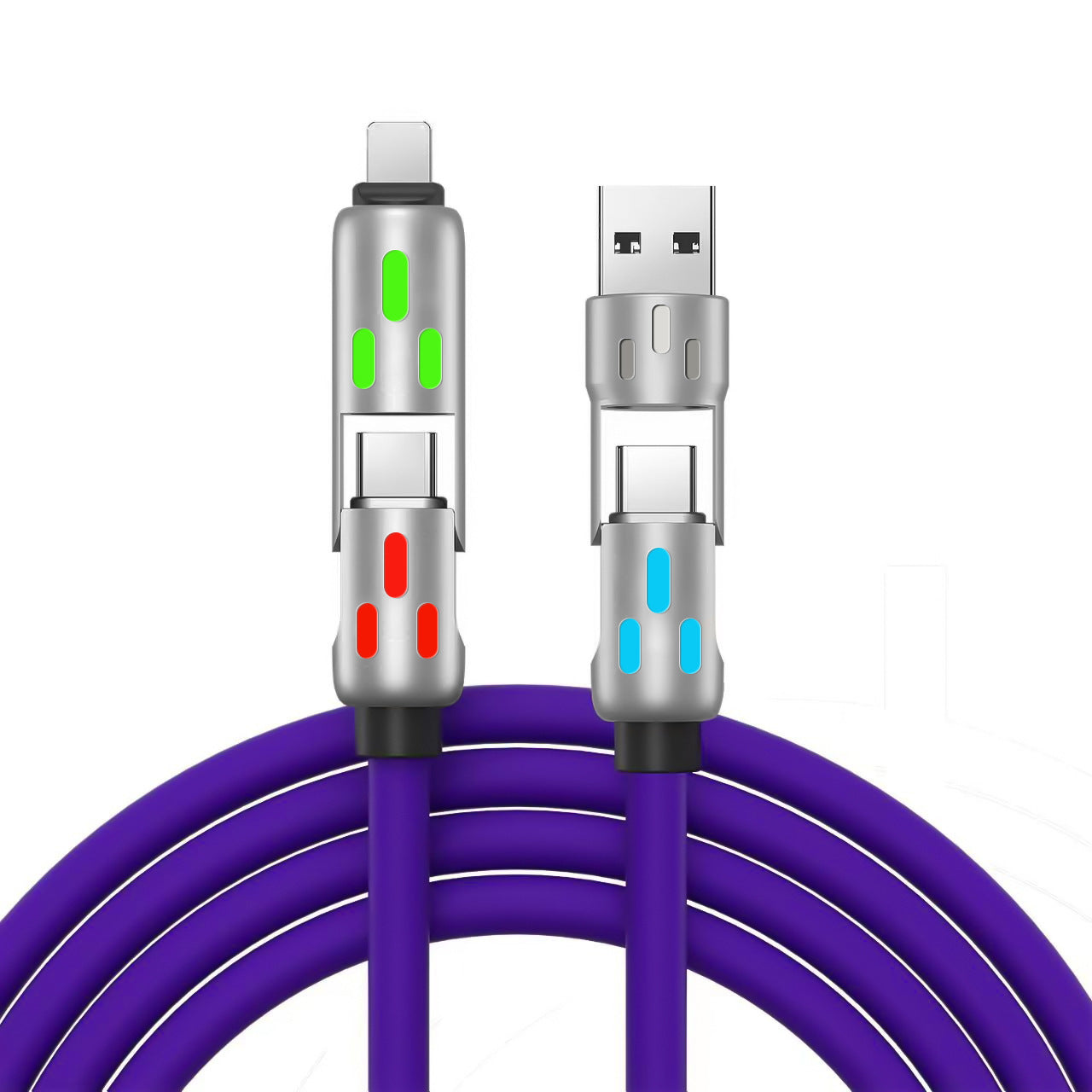 📢📢50% OFF NOW!🔌 ⚡4-in-1 LED Light Up Charging Cable🔋