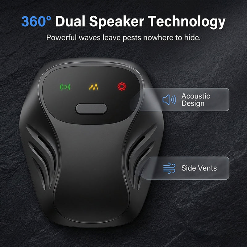 Ultrasonic Pest Repeller with 4 Modes