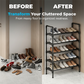 🎉 2026 Sale — Over 33,000 Sold! 👟 Multi-layer Shoe Storage Shelf – High Capacity, Tool-Free Assembly 🏠