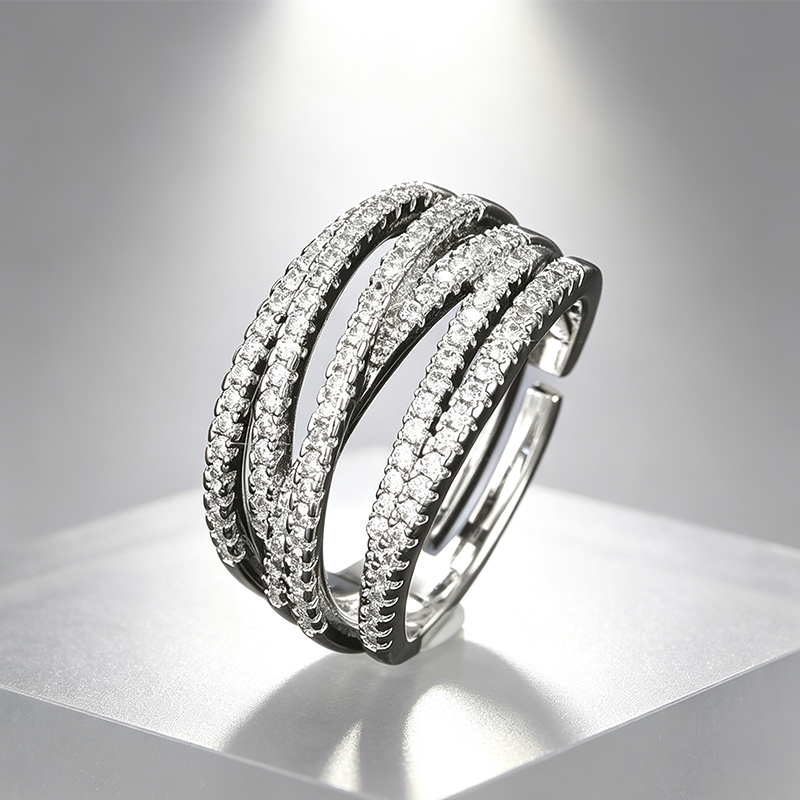 ⏳Time-Limited Special⏰Adjustable Multi-Band Crossover Ring