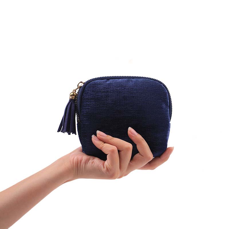 📢📢 50% OFF !! ⏰ Mini Travel Jewellery Bag with Zip – Compact, Portable & Perfect for Rings, Earrings & Necklaces ✨