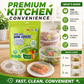 Disposable Elastic Plastic Bowl Covers