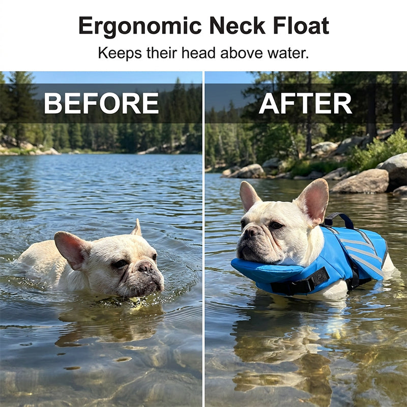 📢📢40% OFF !! ⏰Reflective Angel Wing Dog Life Jacket