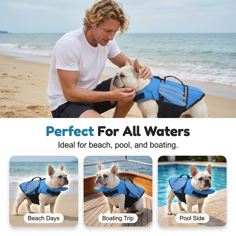 📢📢40% OFF !! ⏰Reflective Angel Wing Dog Life Jacket