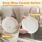 Multipurpose Ceramic Perforated Steaming Plate