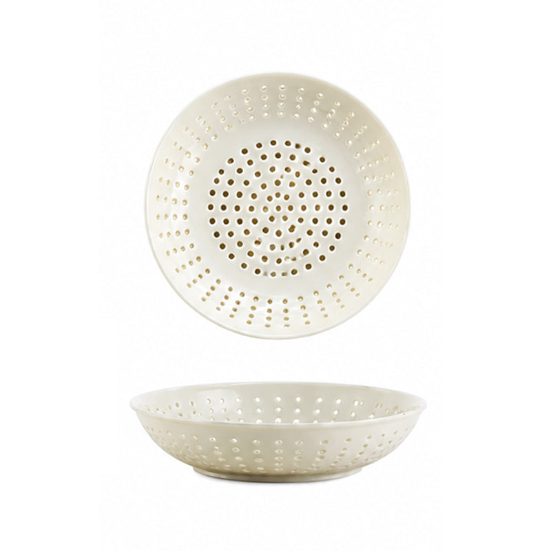 Multipurpose Ceramic Perforated Steaming Plate