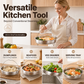 Stainless Steel Steamer Basket Insert with Handle