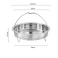 Stainless Steel Steamer Basket Insert with Handle