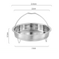 Stainless Steel Steamer Basket Insert with Handle