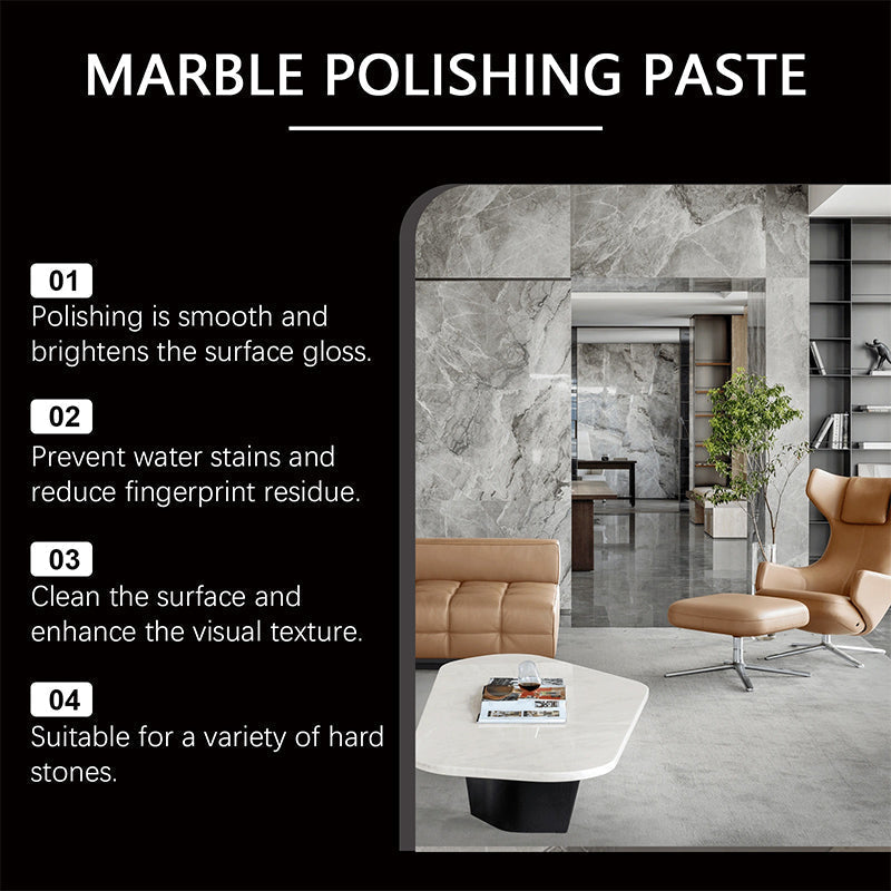 🏆 Last Day Special Price £9.78 ! 🔥Buy 2 Get 1 Free🎁Marble Polishing Paste Restores dull marble surface, removes scratches, stains and water marks, creates glossy finish, easy to apply✨