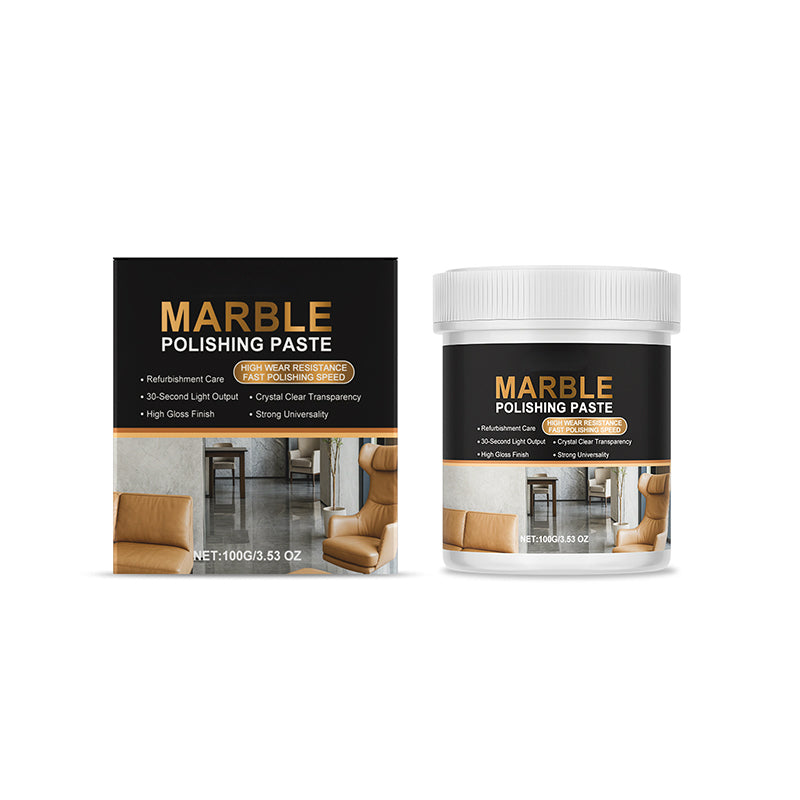 🏆 Last Day Special Price £9.78 ! 🔥Buy 2 Get 1 Free🎁Marble Polishing Paste Restores dull marble surface, removes scratches, stains and water marks, creates glossy finish, easy to apply✨