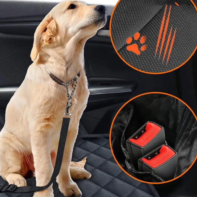 🐶 🚗 Pet Car Seat Memory Foam Cushion – Waterproof & Secure Fit – Comfortable Pet Travel ✨