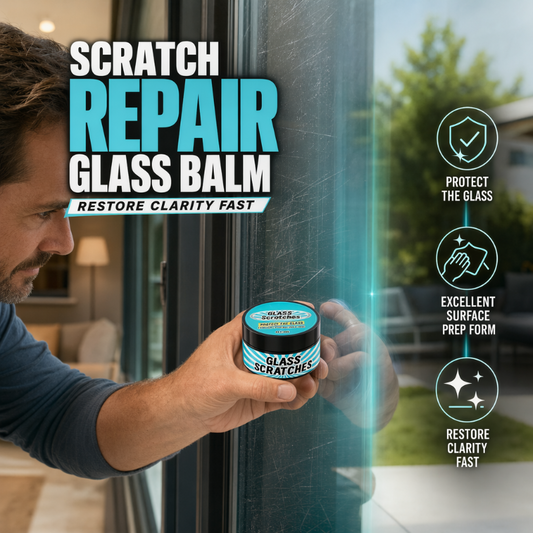 🥳2026 HOT SALE🥳💞50K+ SOLD!🏠💎 50% OFF! Multi‑Surface Glass Balm – Works on windows, mirrors & display screens. Compact & easy to store – keep your glass like new! 🌈