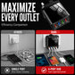 ⏳LAST DAY SALE 50% OFF !!📢4-Port USB Wall Charger – 12W Multi-Device Travel Charging Adapter
