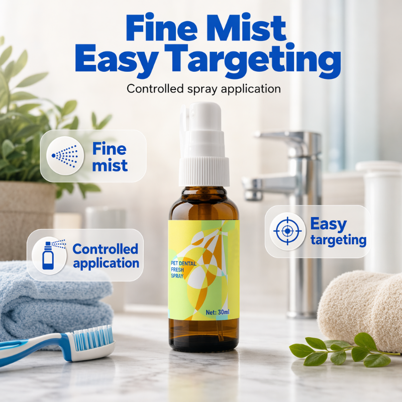 🔥Hot Sale 50% OFF🔥 Pet Breath Freshening Spray – Peppermint & Enzymes, No-Brush🐶