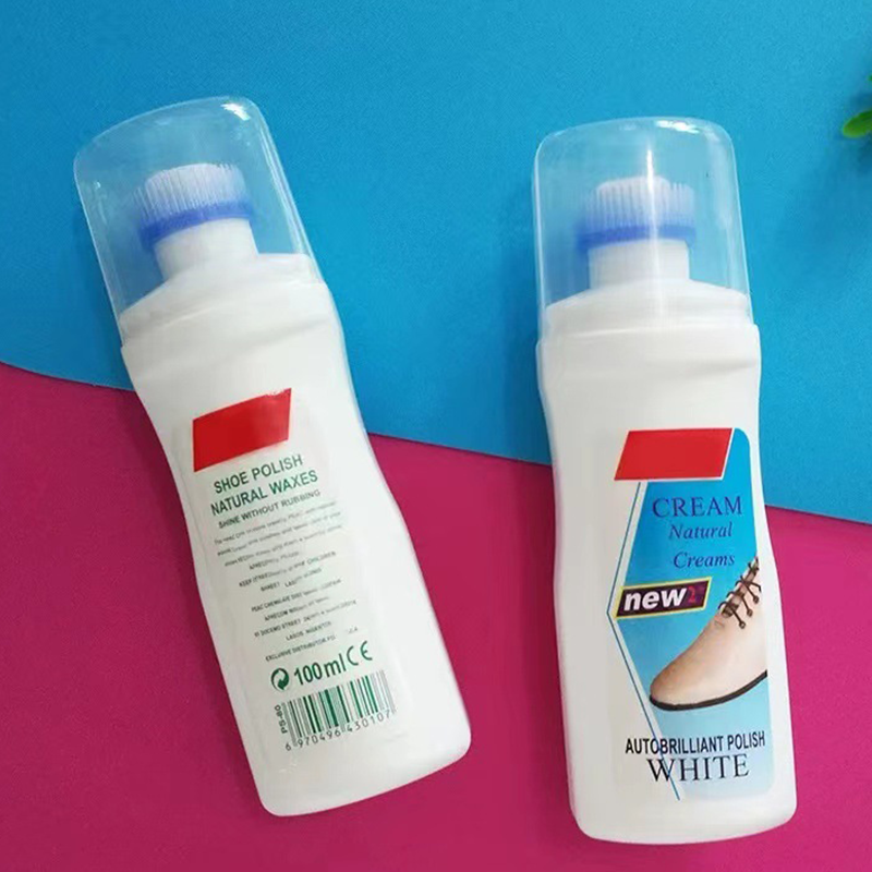 👟 50% OFF! 50K+ sold! 2-in-1 shoe whitening polish – built-in brush, restores white sneakers & leather shoes! ✨🧼