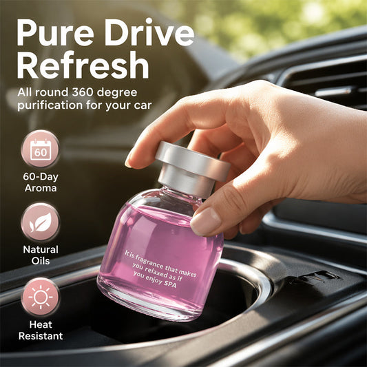 ⏰Limited-time 60% OFF!🎉Long Lasting Car Perfume, Mild Natural Fragrance Auto Air Freshener, Effective Odor Eliminator