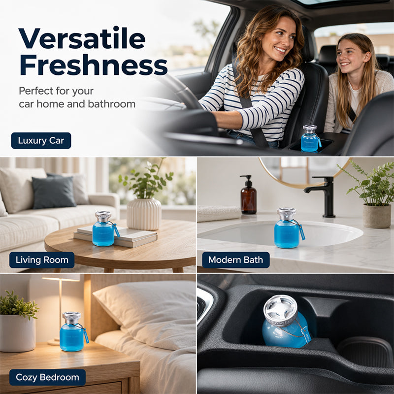 ⏰Limited-time 60% OFF!🎉Long Lasting Car Perfume, Mild Natural Fragrance Auto Air Freshener, Effective Odor Eliminator
