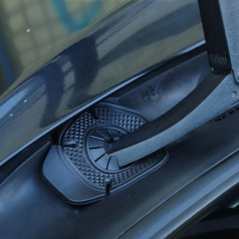 🚗 Car Wiper Arm Hole Protector Pads – Silicone Covers to Block Dust, Leaves & Debris for Cleaner Wiper Performance
