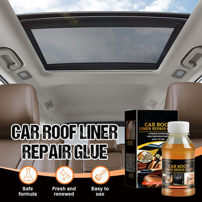 🥳2026 BESTSELLER🥳 Headliner Repair Adhesive – Heat-Resistant, Quick-Dry Formula – Bonds Fabric, Leather & Sponge – DIY Interior Fix! 🛡️💨