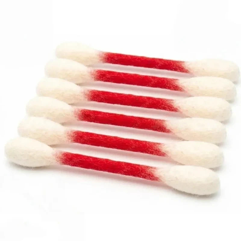 😺BORED CAT? FIX IT FAST!😺 Interactive Swab Toy – Premium Catnip, Durable Felt, Dental Care – Kicks, Chases & Pounces! 🐾