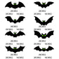 🎃FLASH SALE🎃 3D Bat Decor Stickers Set – 48–128PCS, Reusable, Easy Apply & Remove – Spooky Halloween Vibes! 🦇✨