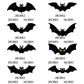 🎃FLASH SALE🎃 3D Bat Decor Stickers Set – 48–128PCS, Reusable, Easy Apply & Remove – Spooky Halloween Vibes! 🦇✨