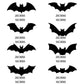 🎃FLASH SALE🎃 3D Bat Decor Stickers Set – 48–128PCS, Reusable, Easy Apply & Remove – Spooky Halloween Vibes! 🦇✨