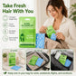 🥳2026 TOP PICK🥥 Waterless Hair Wipes – Oil-Control Peptides, Volumizes, No Rinse Needed – Compact & Lightweight – Perfect for On-the-Go! 🌸💨