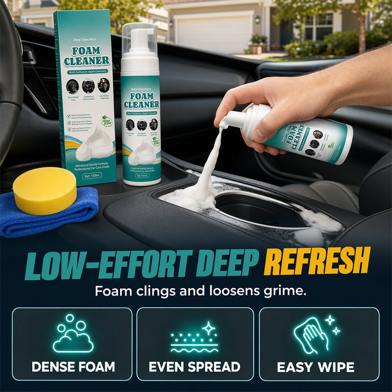 Car Interior Deep Cleaning Foam Cleaner