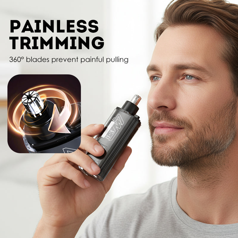 ⏰✂️Surprise Price ￡9.99‼️👃Nose & Ear Hair Trimmer 🔋LED Display | Painless Precise Grooming!