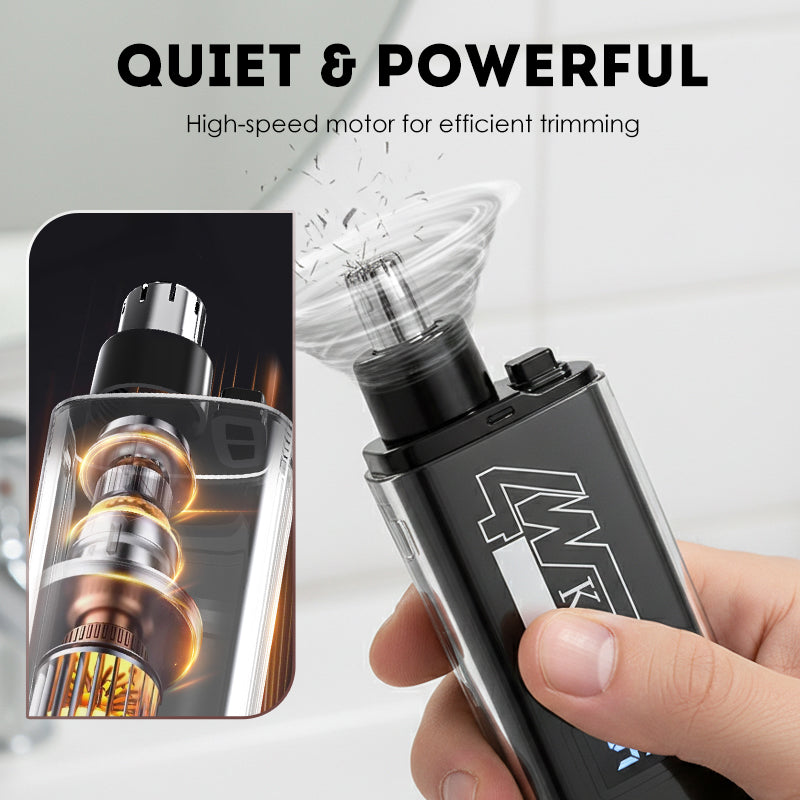 ⏰✂️Surprise Price ￡9.99‼️👃Nose & Ear Hair Trimmer 🔋LED Display | Painless Precise Grooming!