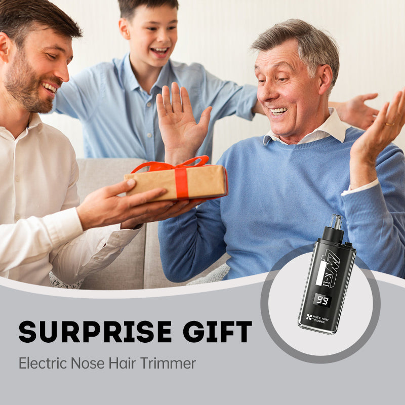 ⏰✂️Surprise Price ￡9.99‼️👃Nose & Ear Hair Trimmer 🔋LED Display | Painless Precise Grooming!