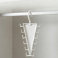 🥳HOT SALE🥳💞50K+ SOLD! Closet Organizer – From £3.99! V-shaped, double hooks & rotating. Tidy closet – grab yours! ✅