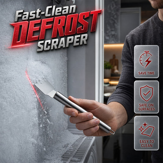 🔥Factory Direct Sales🔥 Multi-Purpose Stainless Steel Ice Cleaning Scraper