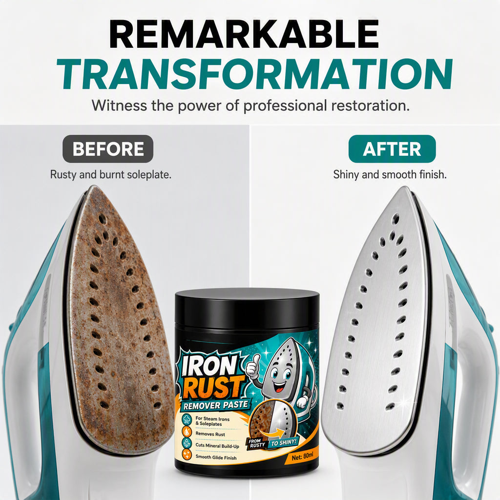 Iron Soleplate Rust Remover and Descaling Paste