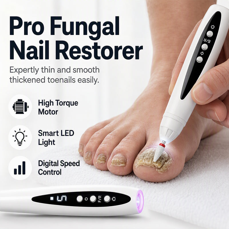 🔥New Hot Selling❤️‍🔥 2-in-1 Electric Nail Drill with UV Gel Light Portable Manicure Pedicure Kit