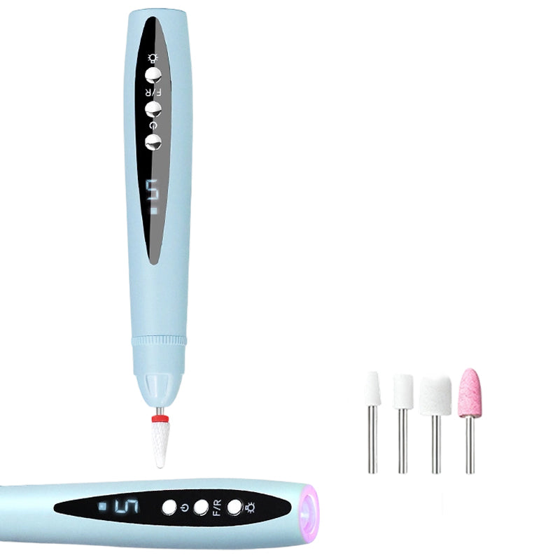🔥New Hot Selling❤️‍🔥 2-in-1 Electric Nail Drill with UV Gel Light Portable Manicure Pedicure Kit