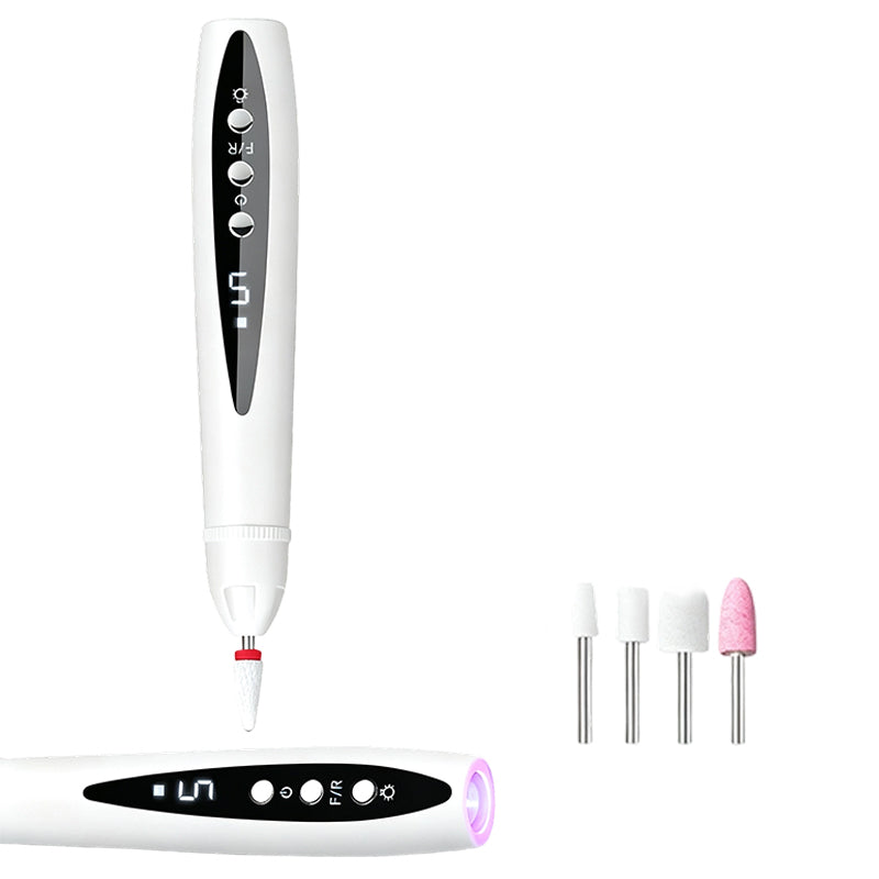 🔥New Hot Selling❤️‍🔥 2-in-1 Electric Nail Drill with UV Gel Light Portable Manicure Pedicure Kit