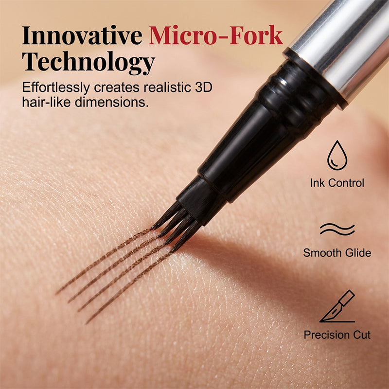 Dual-Ended Waterproof Microblading Eyebrow Pencil